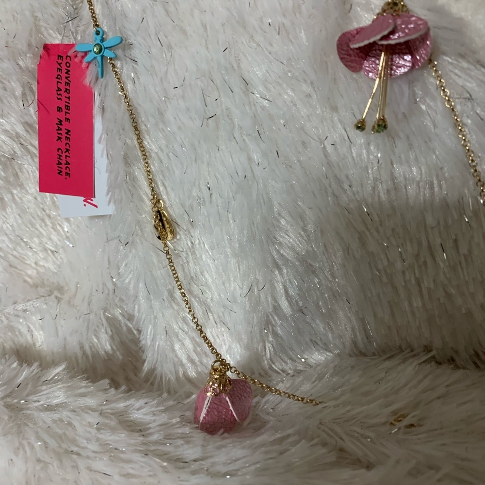 Betsey Johnson convertible necklace, NWT - Picture 7 of 10
